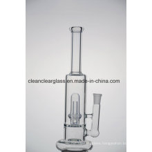 Ccg New Design Hollow Base Glass Water Pipe Glass Pipe Oil Rig for Wholesale